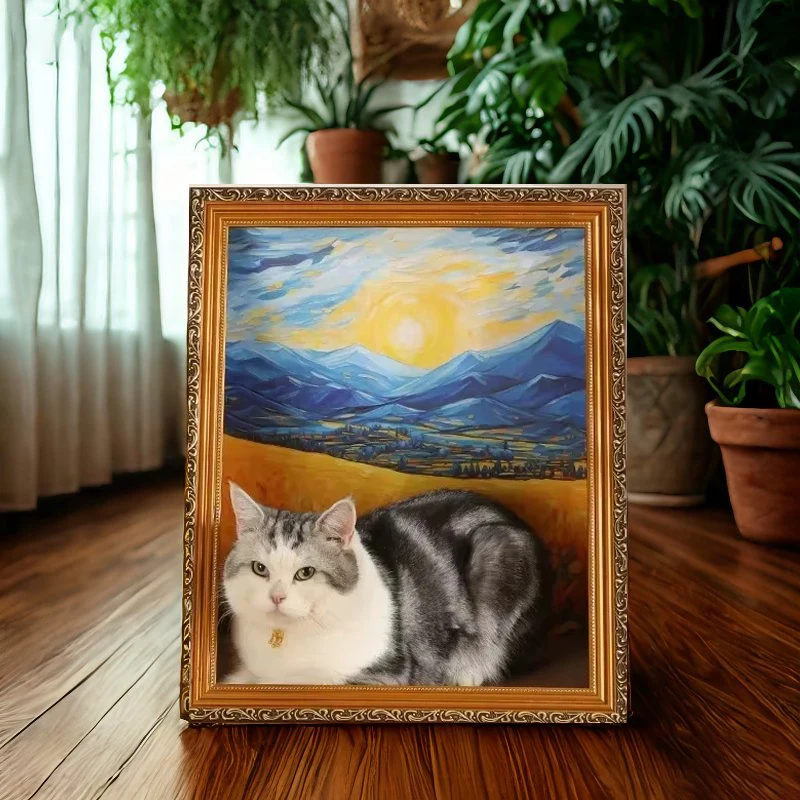 2025 New 3D Oil Painting Cat Scratch Board Artistic Cat Scratching Frame Wear-resistant Cat Toy Furniture Protector Home Decor
2025 New 3D Oil Painting Cat Scratch Board Artistic Cat Scratching Frame Wear-resistant Cat Toy Furniture Protector Home Decor