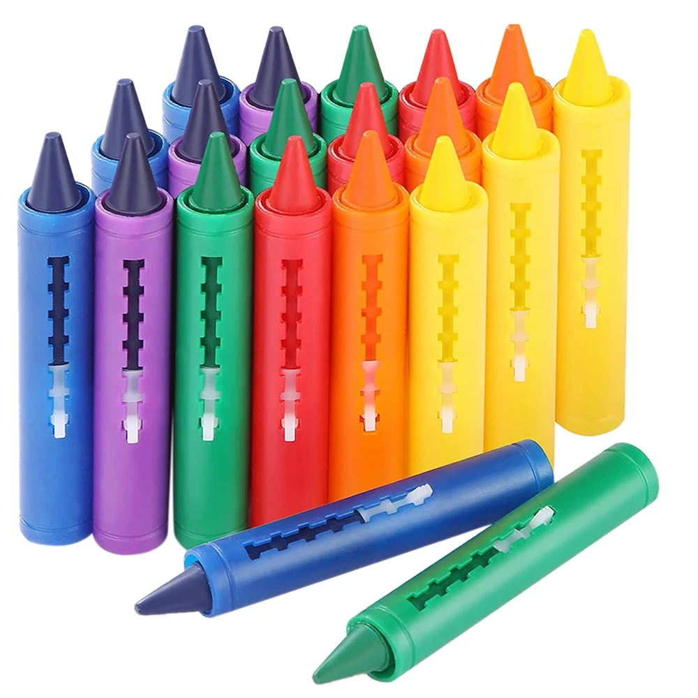 18Pcs Bathroom Crayon Erasable Graffiti Toy Washable Doodle Pen for Baby Kids Bathing Creative Educational Toy Crayons
18Pcs Bathroom Crayon Erasable Graffiti Toy Washable Doodle Pen for Baby Kids Bathing Creative Educational Toy Crayons