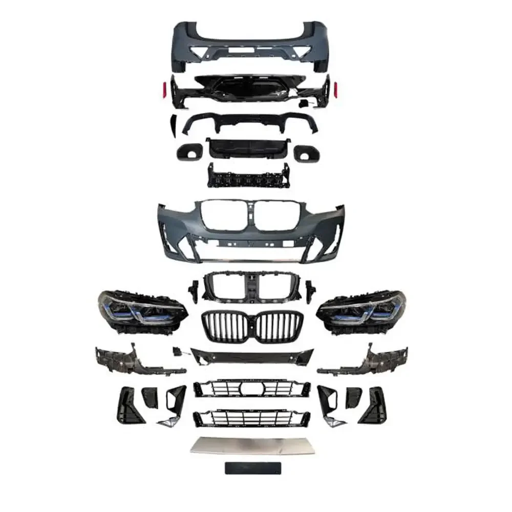 Upgrade Modification KitXT For The 2018-2021 BMWS X4 G02 Upgrade Old To New 2022 X4 MT Body Kit
Upgrade Modification KitXT For The 2018-2021 BMWS X4 G02 Upgrade Old To New 2022 X4 MT Body Kit