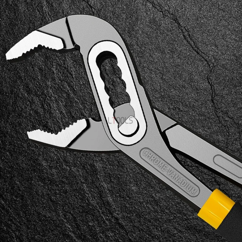 8/10" Adjustable Water Pump Pliers Industrial High Hardness Thickened Multifunctional Pipe Wrench Large Opening Universal Wrench
8/10" Adjustable Water Pump Pliers Industrial High Hardness Thickened Multifunctional Pipe Wrench Large Opening Universal Wrench