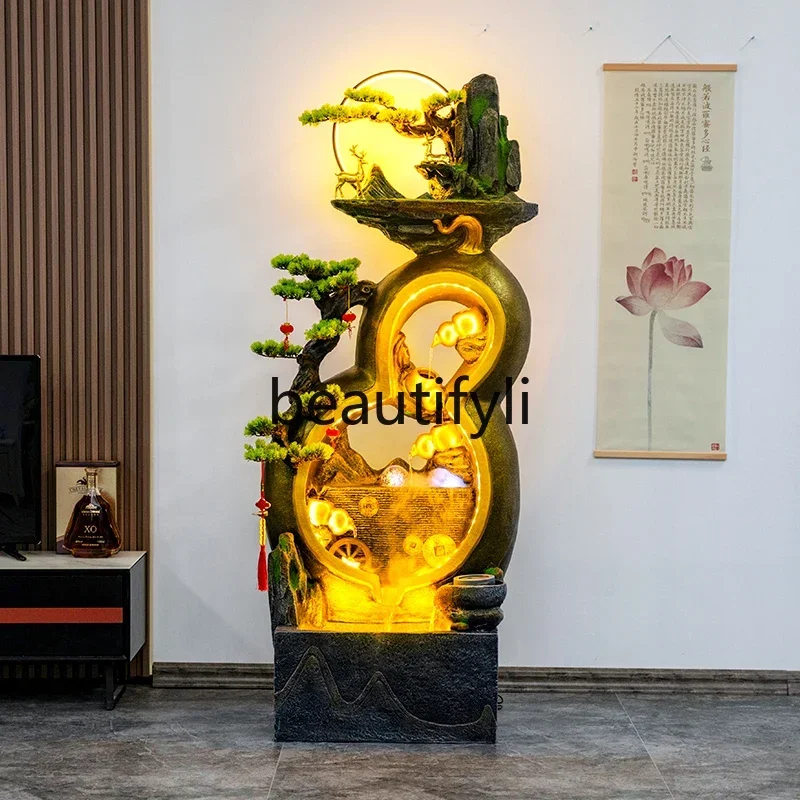 ssK178 ss25 ss gourd flowing water ornament rockery fountain Chinese zen home living room courtyard office decoration 25
ssK178 ss25 ss gourd flowing water ornament rockery fountain Chinese zen home living room courtyard office decoration 25