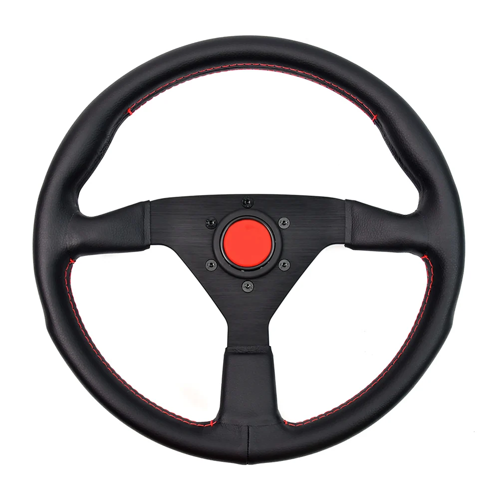 350MM 14 Inch JDM Microfiber Leather Steering Wheel Multi-Color Horn Button Drift Simulation Steering Wheel for Rallying
350MM 14 Inch JDM Microfiber Leather Steering Wheel Multi-Color Horn Button Drift Simulation Steering Wheel for Rallying