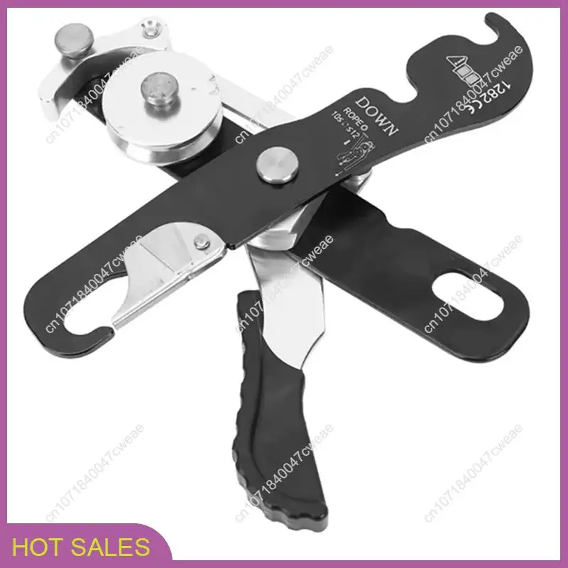 Self-Locking Manual Descender Outdoor Climbing Slow Descent Rescue Self-Locking Gear Protection Rope Descender-A98U
Self-Locking Manual Descender Outdoor Climbing Slow Descent Rescue Self-Locking Gear Protection Rope Descender-A98U