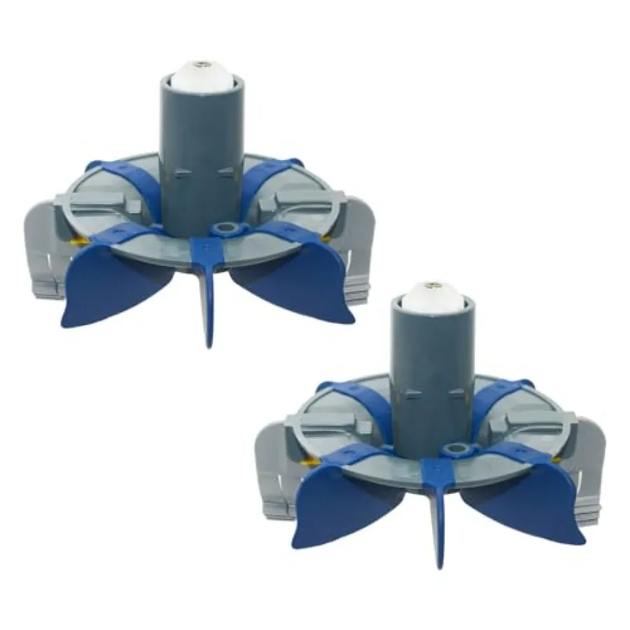 2Pcs R0714300 Cyclonic Scrubbing Turbine Assembly Part with Rotating Brushes, for MX6/MX8 Pool Cleaner
2Pcs R0714300 Cyclonic Scrubbing Turbine Assembly Part with Rotating Brushes, for MX6/MX8 Pool Cleaner