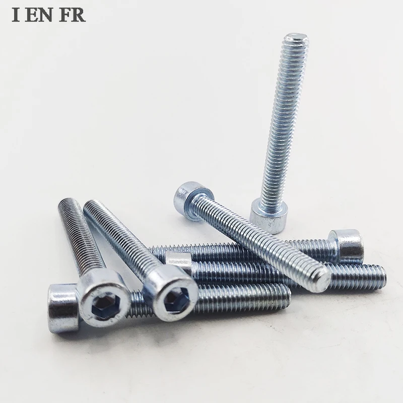 2/5/10pcs M2 M2.5 M3 M4 M5 M6 M8 M10 M12 GB70 Galvanize Plating 8.8 Grade Allen Hexagon Hex Socket Cap Head Screw Bolt M3 Screw
2/5/10pcs M2 M2.5 M3 M4 M5 M6 M8 M10 M12 GB70 Galvanize Plating 8.8 Grade Allen Hexagon Hex Socket Cap Head Screw Bolt M3 Screw