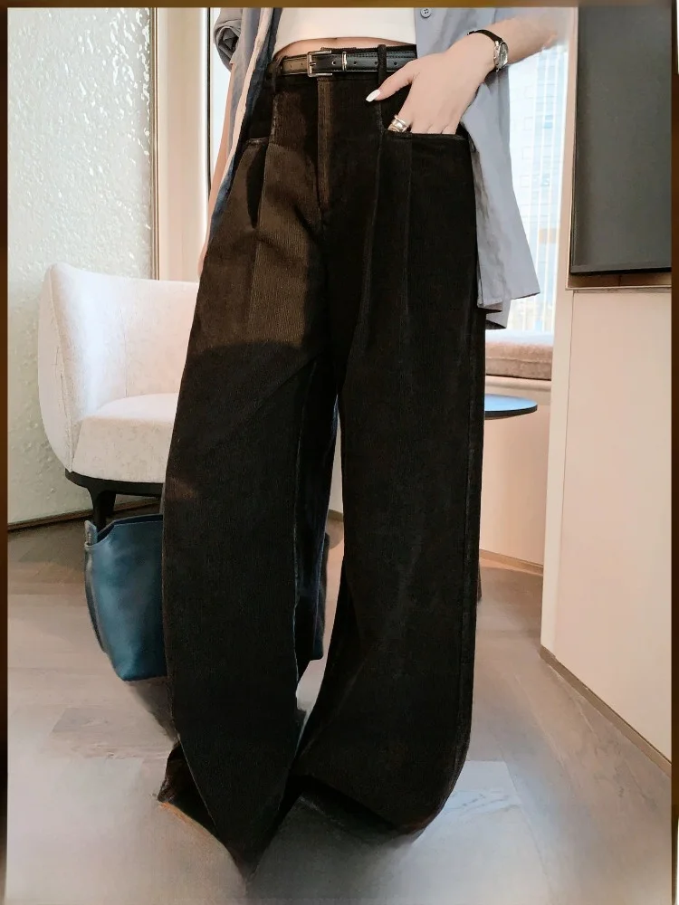 Meiyang ey Fce Casual Pants Soft Fufu Velvet High Waist Wide Leg Pants Cotton Blend Casual Trousers for Women
Meiyang ey Fce Casual Pants Soft Fufu Velvet High Waist Wide Leg Pants Cotton Blend Casual Trousers for Women