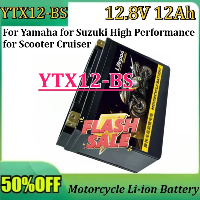 For Yamaha for Suzuki High Performance for Scooter Cruiser New 12V 30Ah Motorcycle Li-ion Battery Maintenance-Free Start Battery
For Yamaha for Suzuki High Performance for Scooter Cruiser New 12V 30Ah Motorcycle Li-ion Battery Maintenance-Free Start Battery