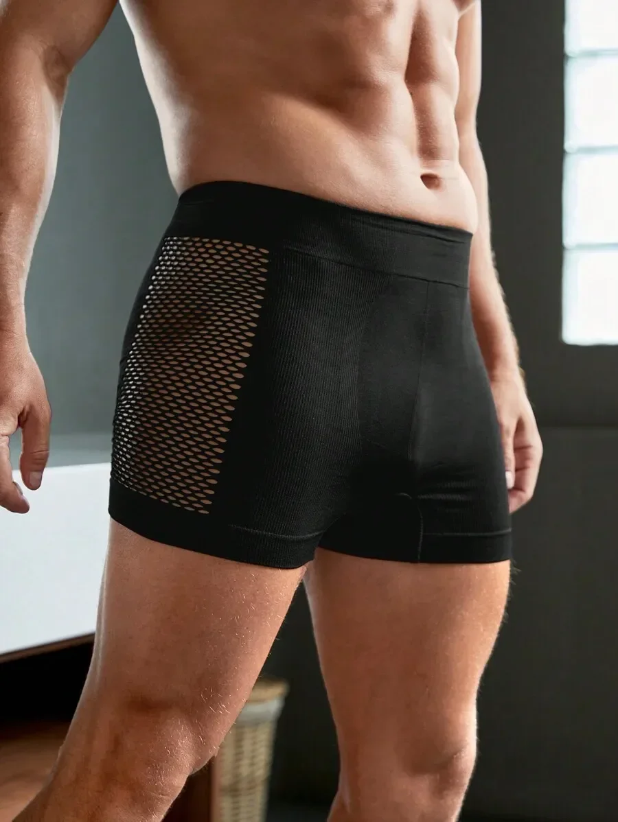 Mens Mesh Cutout Boxer Briefs 6 Pack
Mens Mesh Cutout Boxer Briefs 6 Pack