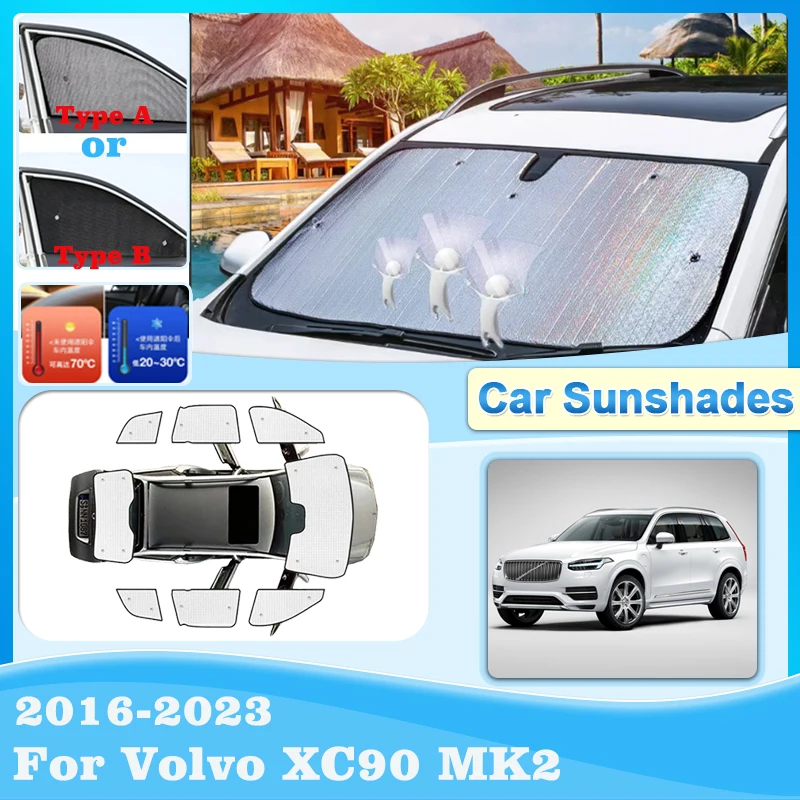 Car Coverage Sunshades For Volvo XC90 MK2 2023-2016 2019 2020 2021 2022 Anti-UV Window Sunshade Curtain Visor Cars Accessories
Car Coverage Sunshades For Volvo XC90 MK2 2023-2016 2019 2020 2021 2022 Anti-UV Window Sunshade Curtain Visor Cars Accessories