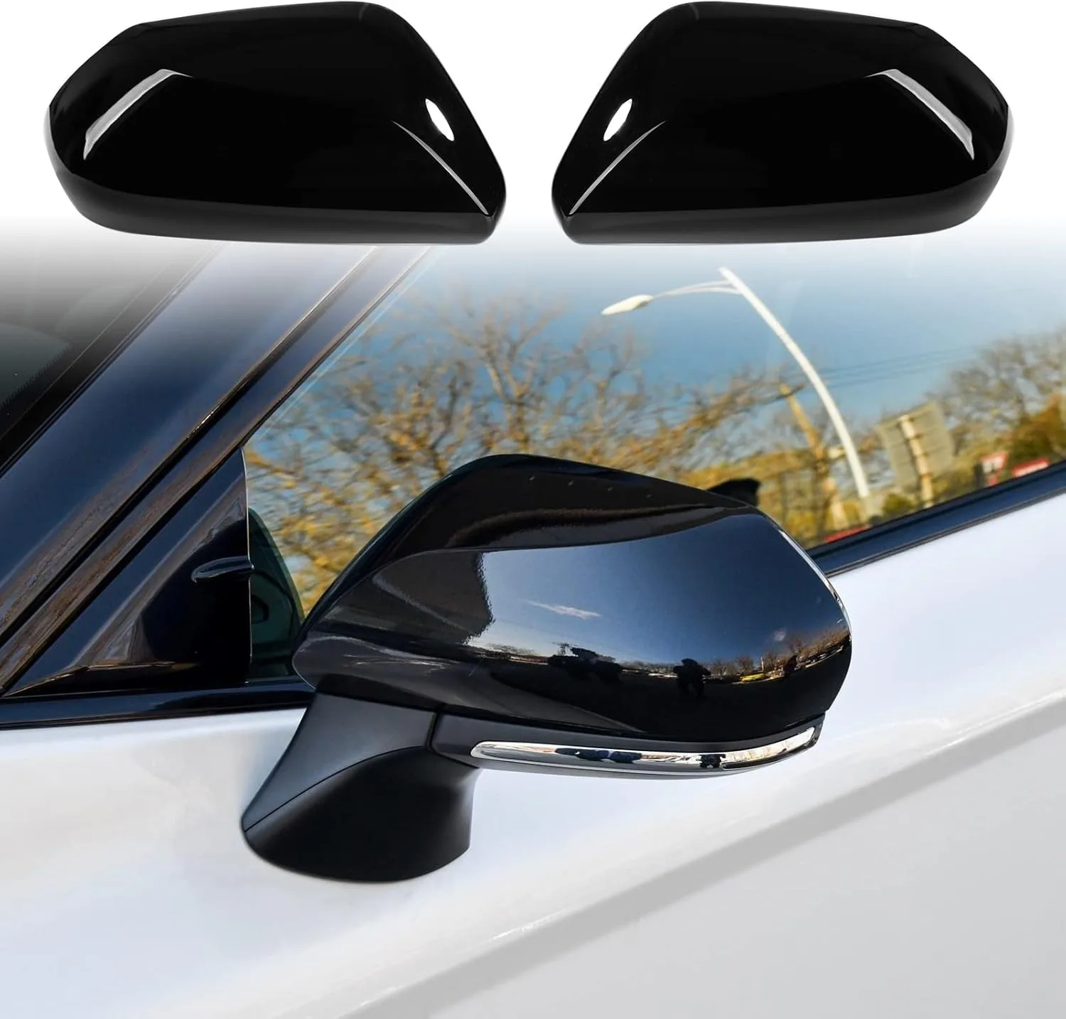 For Toyota Camry XV70 XV80 2017-2026 ABS Rearview Side Mirror Cover Wing Cap Exterior Door Housing Trim Adhesive Sticker
For Toyota Camry XV70 XV80 2017-2026 ABS Rearview Side Mirror Cover Wing Cap Exterior Door Housing Trim Adhesive Sticker