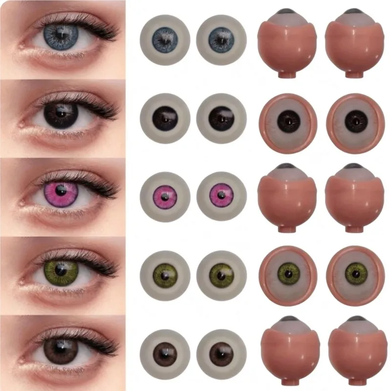 30-33mm 1Pair Silicone Doll Simulation Movable Eyes TPE Doll Accessories DIY Anime Style Eyeball Rotatable Movable Doll Eyes
30-33mm 1Pair Silicone Doll Simulation Movable Eyes TPE Doll Accessories DIY Anime Style Eyeball Rotatable Movable Doll Eyes