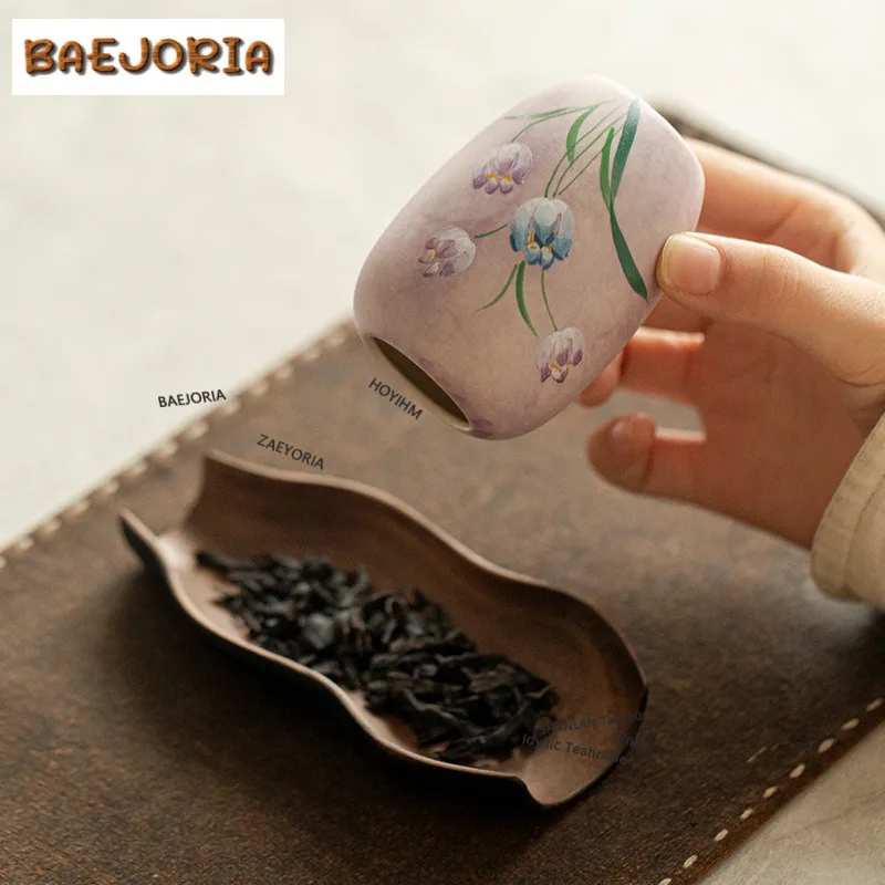 Hand-painted Tulip Tea Box Organizer Moisture-proof Elegant Storage Tank Containers Awakening Tea Tea Caddy Cha Decoration Craft
Hand-painted Tulip Tea Box Organizer Moisture-proof Elegant Storage Tank Containers Awakening Tea Tea Caddy Cha Decoration Craft