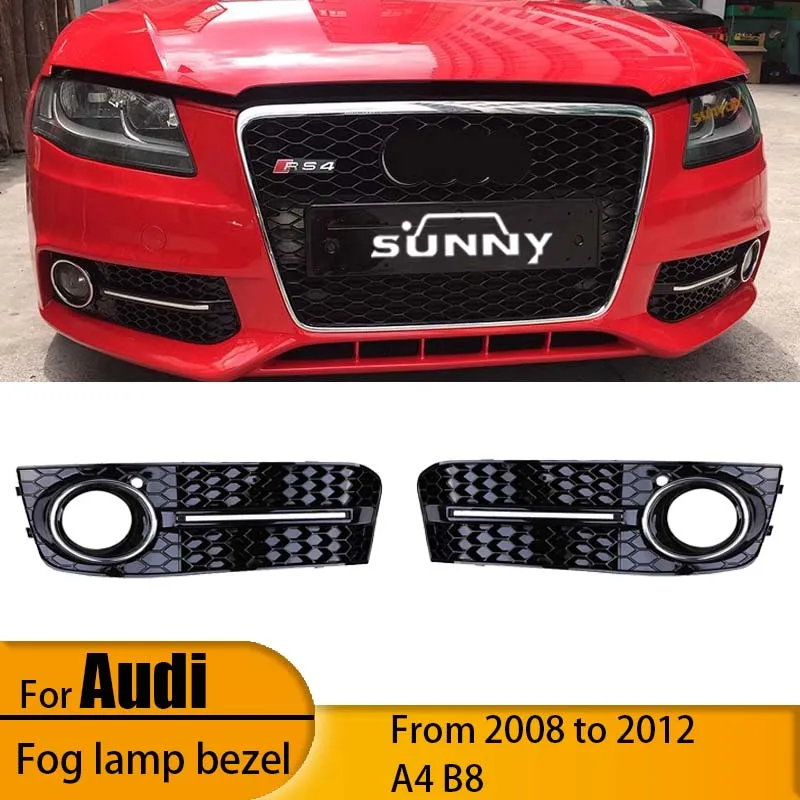 For 2008-2012 Audi A4 fog lamp grille modified honeycomb gloss black B8 S4 car mesh grille
For 2008-2012 Audi A4 fog lamp grille modified honeycomb gloss black B8 S4 car mesh grille