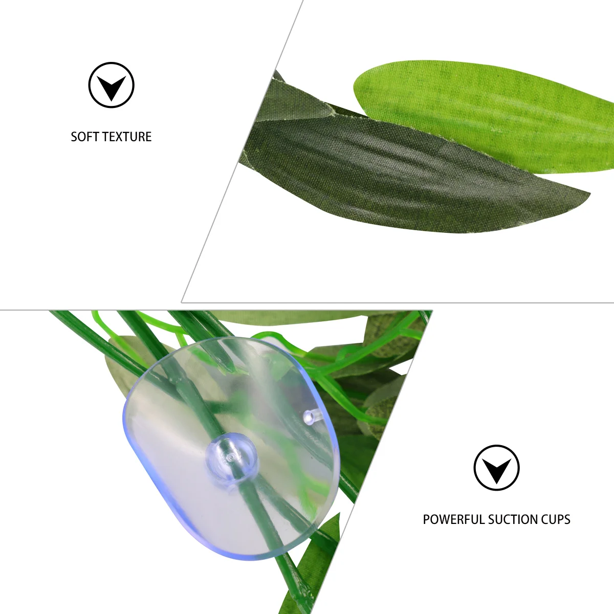 Lifelike Rattan Artificial Plants Aquarium Fish Tank Decoration Resin Material Natural Look Safe for Fresh and Salt Water Green
Lifelike Rattan Artificial Plants Aquarium Fish Tank Decoration Resin Material Natural Look Safe for Fresh and Salt Water Green