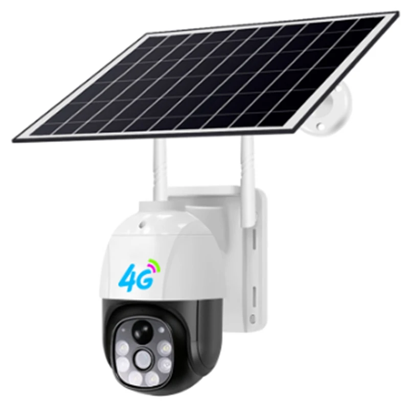 1 Piece Solar Security Camera Wireless Outdoor System 2Mp Battery Powered 4G Camera ABS For Home Security, Panoramic PTZ
1 Piece Solar Security Camera Wireless Outdoor System 2Mp Battery Powered 4G Camera ABS For Home Security, Panoramic PTZ