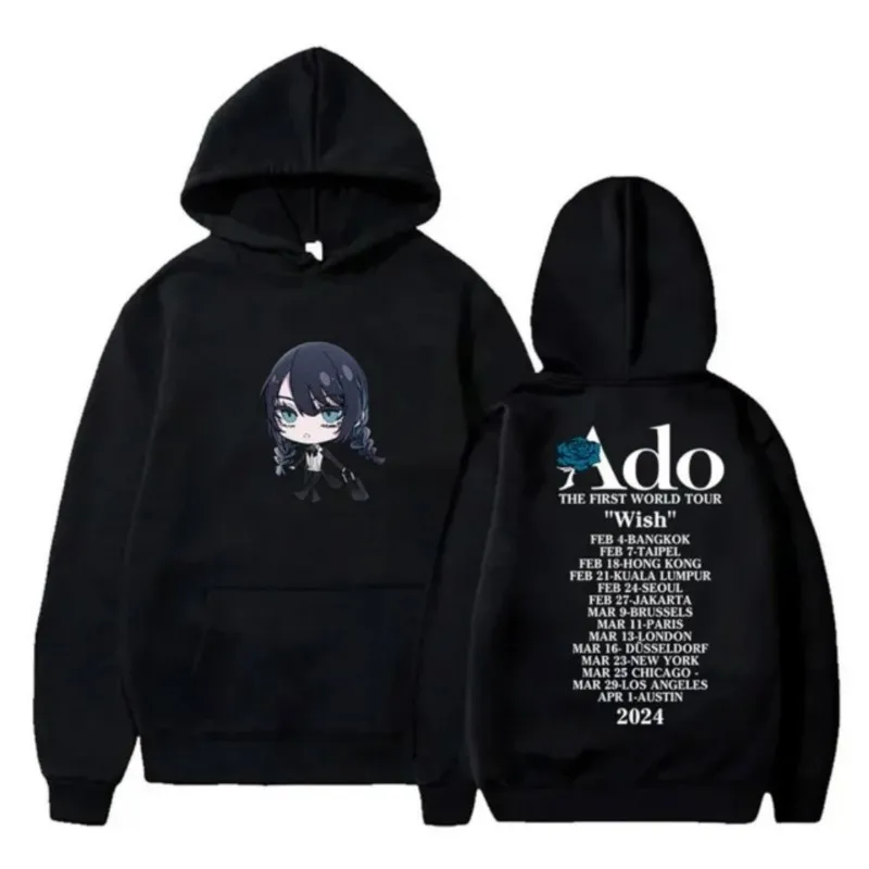 Ado Wish Hoodies World Tour Logo Merch Winter For Men/Women Unisex Casuals Long Sleeve Sweatshirt Streetwear
Ado Wish Hoodies World Tour Logo Merch Winter For Men/Women Unisex Casuals Long Sleeve Sweatshirt Streetwear