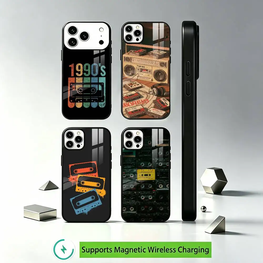 Retro Cassette Tape Phone Case For iPhone17,16,15,14,13,12 Plus,Pro Allows magnetic wireless charging
Retro Cassette Tape Phone Case For iPhone17,16,15,14,13,12 Plus,Pro Allows magnetic wireless charging