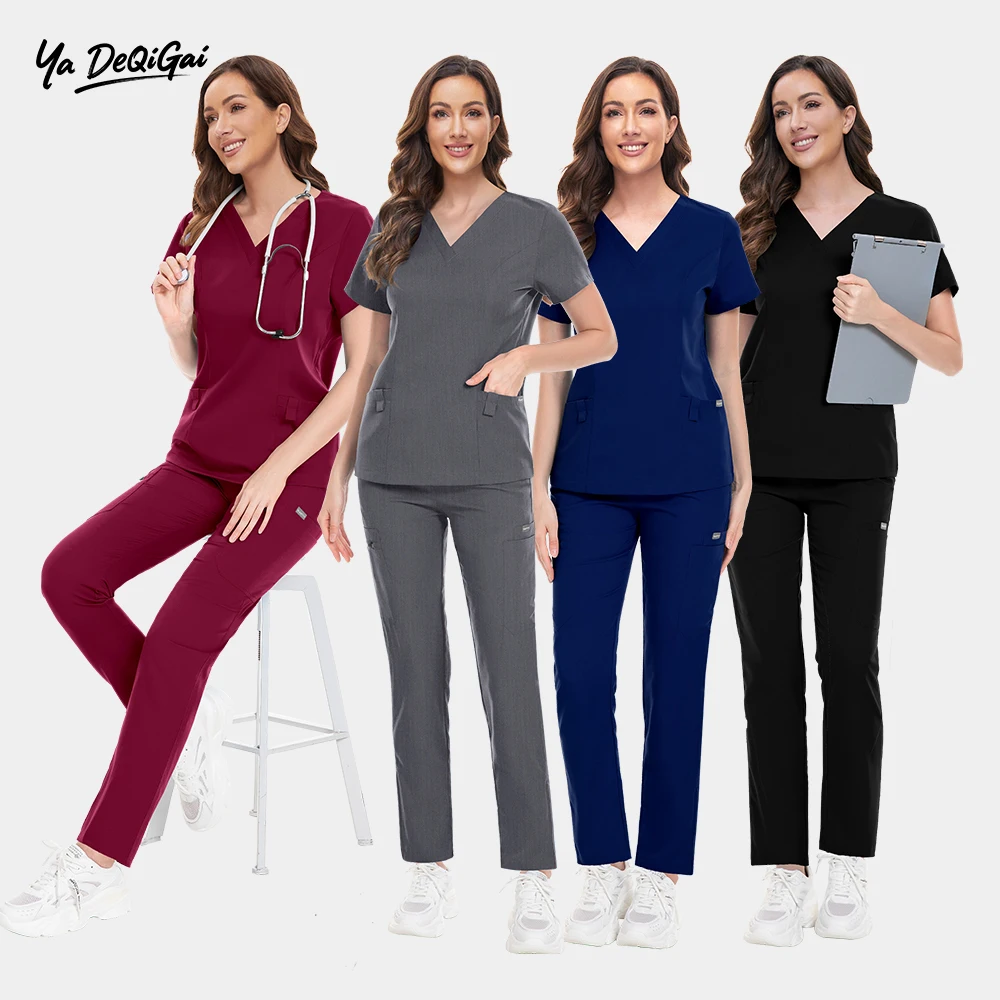 Hospital Surgical Uniform Woman Healthcare Nurse Costume Pet Beauty Pediatric Nursing Doctor Workwear Professional Medical Scrub
Hospital Surgical Uniform Woman Healthcare Nurse Costume Pet Beauty Pediatric Nursing Doctor Workwear Professional Medical Scrub