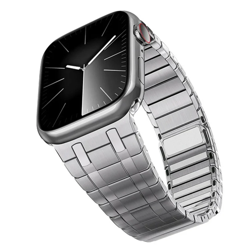 Magnetic Stainless Steel Band for Apple Watch 49mm 45mm 44mm 42mm Titanium Color Strap for IWatch Series 9 8 7 6 5 4 Se Ultra 2
Magnetic Stainless Steel Band for Apple Watch 49mm 45mm 44mm 42mm Titanium Color Strap for IWatch Series 9 8 7 6 5 4 Se Ultra 2
