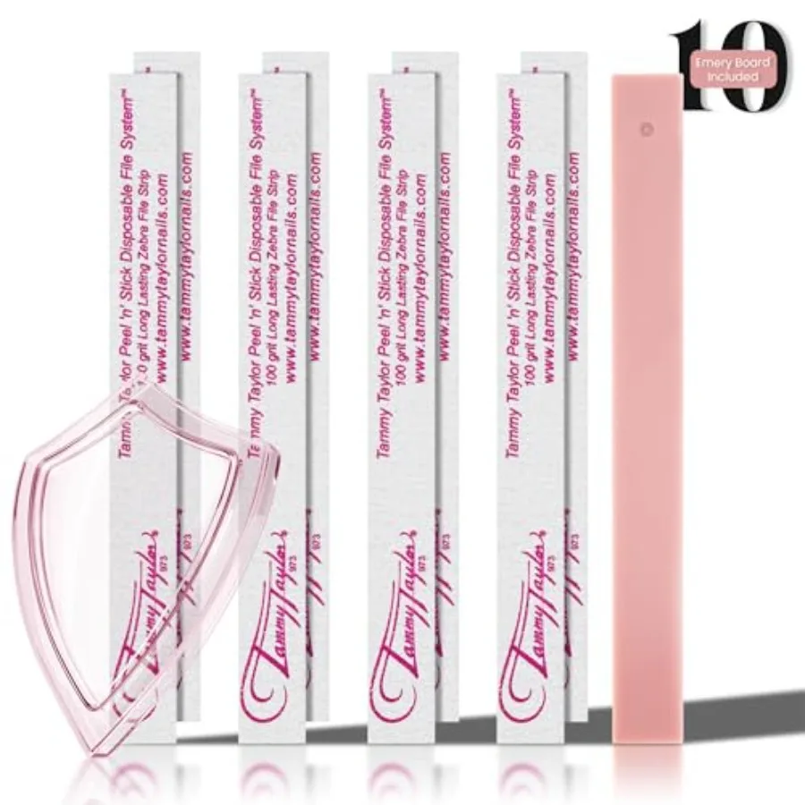 Tammy Taylor 100 Grit Acrylic Finger Nail Files for Women, 100/180 Limas para Uñas and Emery Boards for Nails, Professional Man
Tammy Taylor 100 Grit Acrylic Finger Nail Files for Women, 100/180 Limas para Uñas and Emery Boards for Nails, Professional Man