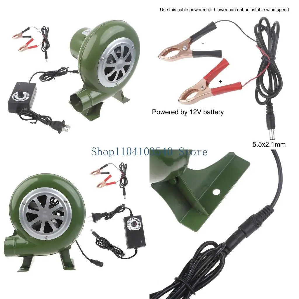 02DC BBQ Blower Charcoal Chimney Starter BBQ Fan Iron Electric Blower With Clip Cable
02DC BBQ Blower Charcoal Chimney Starter BBQ Fan Iron Electric Blower With Clip Cable