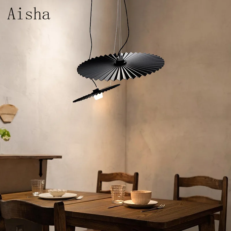 Nordic Art Pendant Lamp Quiet Wind Pleated Hanging Light for Tea Room Restaurant Coffee Shop Clothing Shop Duplex LED Chandelier
Nordic Art Pendant Lamp Quiet Wind Pleated Hanging Light for Tea Room Restaurant Coffee Shop Clothing Shop Duplex LED Chandelier