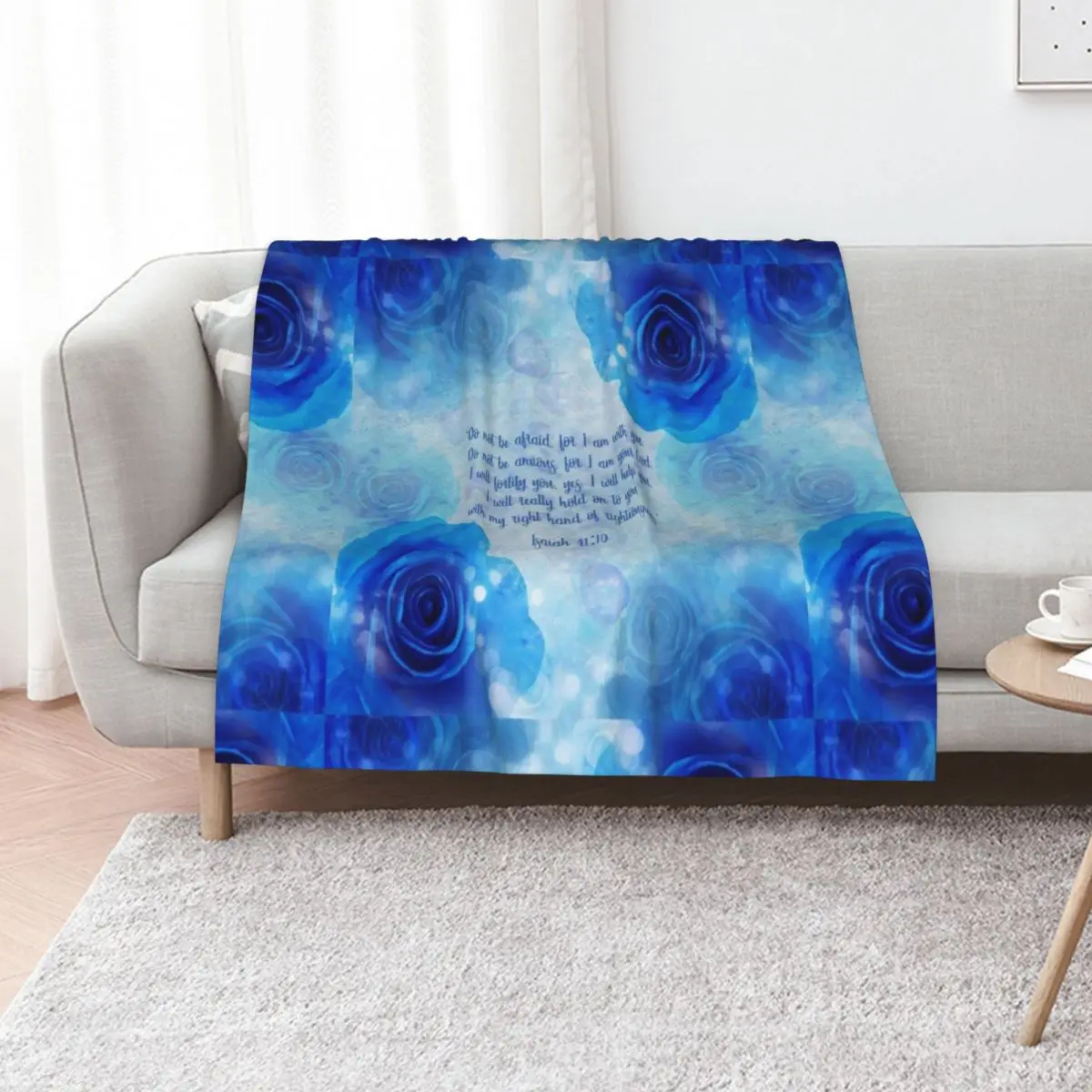 Isaiah 41:10 Throw Blanket Luxurious Soft Fuzzy Blanket for Sofa Bed
Isaiah 41:10 Throw Blanket Luxurious Soft Fuzzy Blanket for Sofa Bed