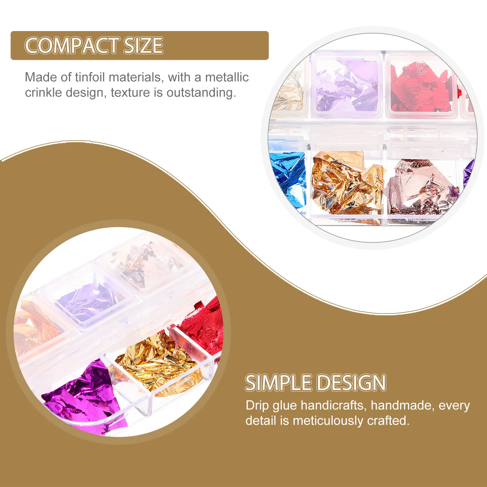 12 Colors Metallic Foil Paper Crafts Wrinkled Design Epoxy Resin Tinfoil Decoration Craft Supplies
12 Colors Metallic Foil Paper Crafts Wrinkled Design Epoxy Resin Tinfoil Decoration Craft Supplies