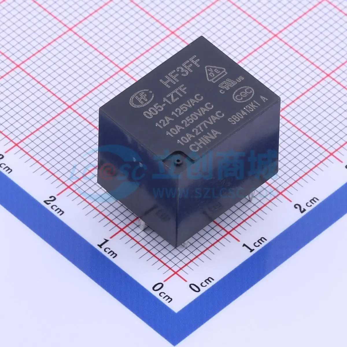 11pcs HF3FF/005-1ZTF 5V 19x15.2mm SPDT Power Relay PCB Electronic Switch
11pcs HF3FF/005-1ZTF 5V 19x15.2mm SPDT Power Relay PCB Electronic Switch