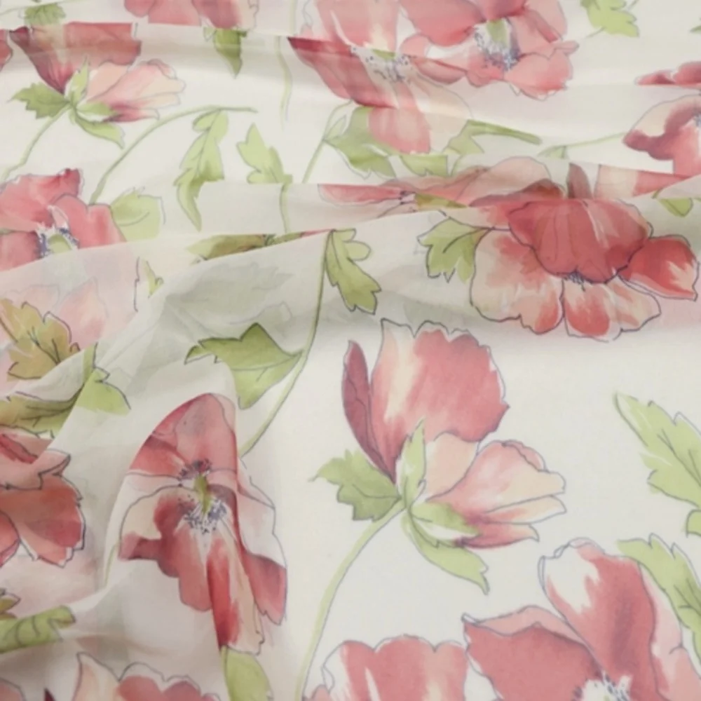 Gorgeous Floral Design Printing Style Top Quality Comfortable Feeling Material Silk Georgette Fabric for Women Holiday Dress
Gorgeous Floral Design Printing Style Top Quality Comfortable Feeling Material Silk Georgette Fabric for Women Holiday Dress