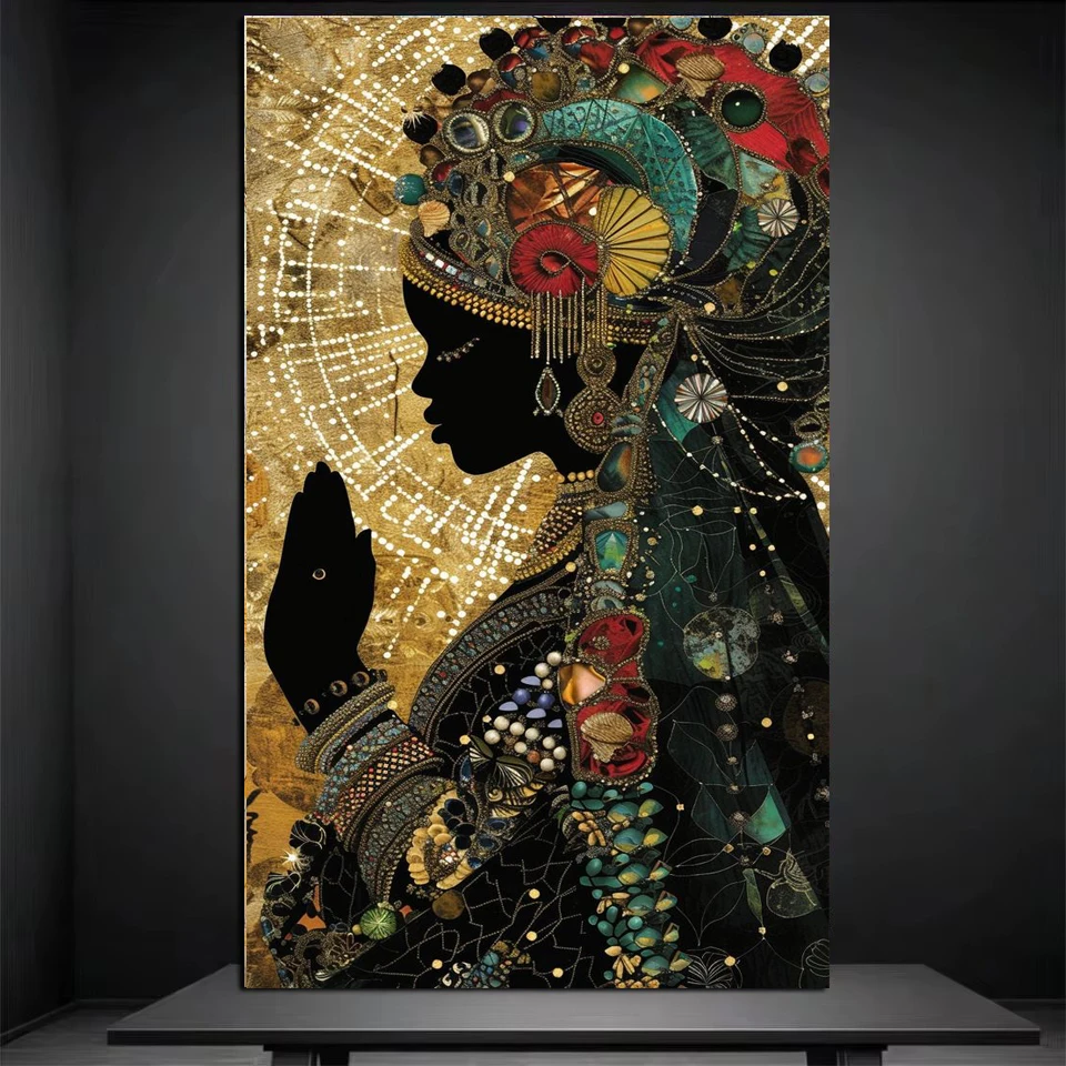 African Woman Diamond Painting Kits for Adults, Diamond Art Kits for Beginners, DIY 5D Full Drill Gem Craft for Home Decor Gift
African Woman Diamond Painting Kits for Adults, Diamond Art Kits for Beginners, DIY 5D Full Drill Gem Craft for Home Decor Gift