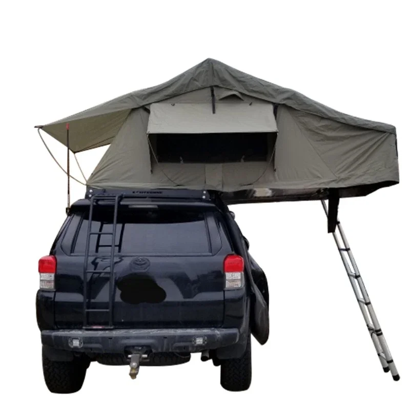 High Quality Aluminum Car Outdoor Rooftop Tent Camping 2-3 Person Roof Top Tent Soft Shell
High Quality Aluminum Car Outdoor Rooftop Tent Camping 2-3 Person Roof Top Tent Soft Shell