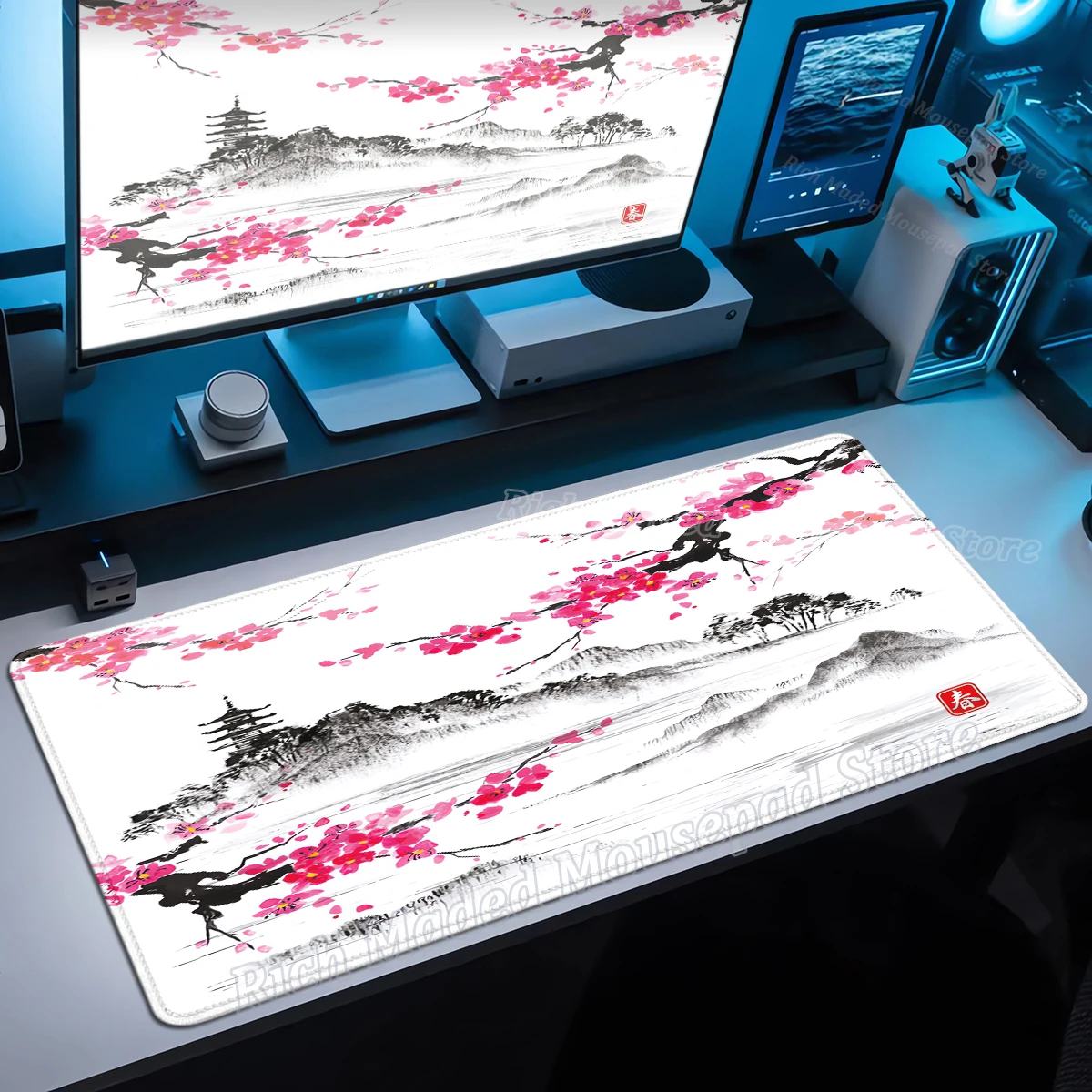 Cherry Blossom Mouse Pad Sakura Japanese Gaming Mousepad XXL Keyboard Mat Office Carpet Laptop Extended Mice Pad PC Accessories
Cherry Blossom Mouse Pad Sakura Japanese Gaming Mousepad XXL Keyboard Mat Office Carpet Laptop Extended Mice Pad PC Accessories