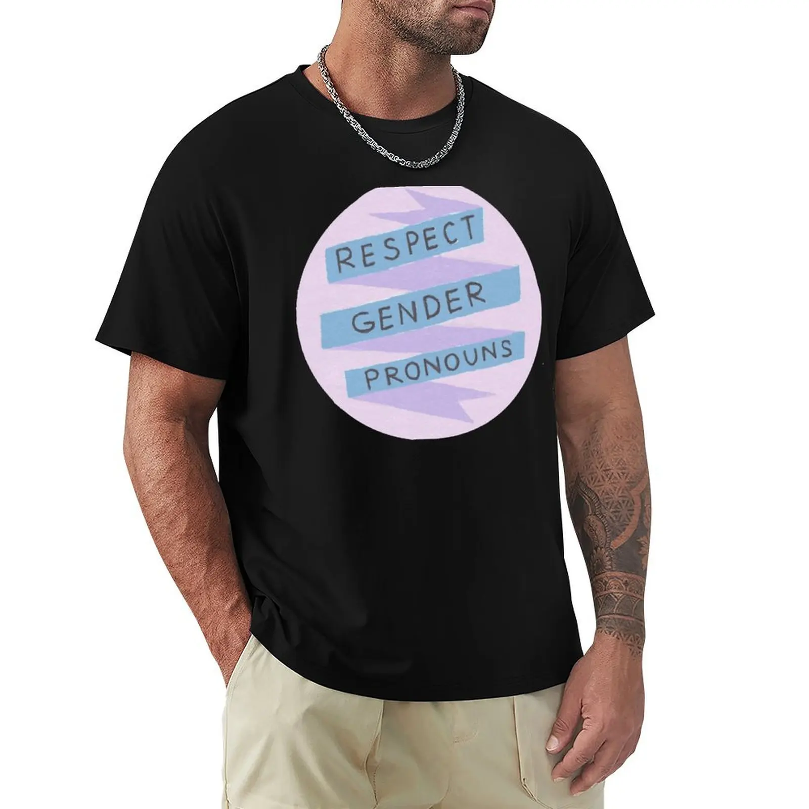 Respect Gender Pronouns T-Shirt anime clothes clothes summer clothes vintage t shirts for men cotton
Respect Gender Pronouns T-Shirt anime clothes clothes summer clothes vintage t shirts for men cotton