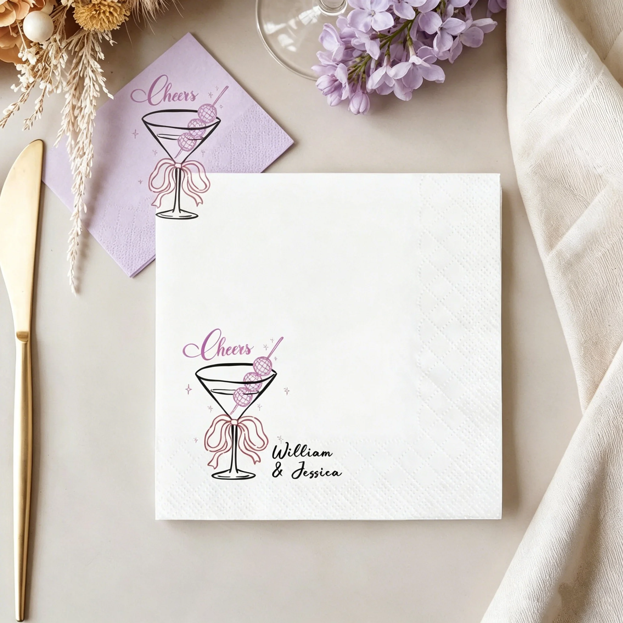 50pcs Personalized Printed Cocktail Napkins Custom Text Design For Wedding Bridal Shower Engagement Birthday Party Supplies
50pcs Personalized Printed Cocktail Napkins Custom Text Design For Wedding Bridal Shower Engagement Birthday Party Supplies