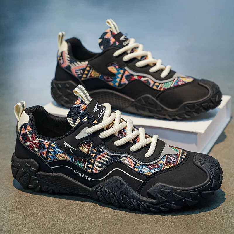 Men's Trendy Versatile Breathable Mesh Dad Shoes Anti-Slip Wear-Resistant Outdoor Sports Leisure Running Shoes
Men's Trendy Versatile Breathable Mesh Dad Shoes Anti-Slip Wear-Resistant Outdoor Sports Leisure Running Shoes