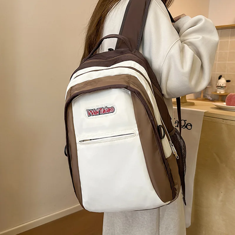 Унисекс в студенческом стиле, модный студенческий рюкзак с несколькими отделениями и большой вместительностью, дорожный рюкзак, сумка для компьютера Mochila Feminina
Унисекс в студенческом стиле, модный студенческий рюкзак с несколькими отделениями и большой вместительностью, дорожный рюкзак, сумка для компьютера Mochila Feminina