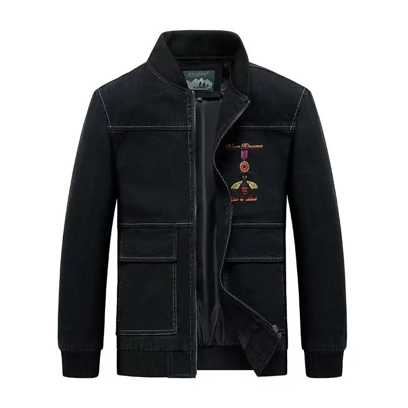 Men's Trendy Denim Jacket for Spring And Autumn New Style Simple Fashionable Casual Outerwear for Men
Men's Trendy Denim Jacket for Spring And Autumn New Style Simple Fashionable Casual Outerwear for Men