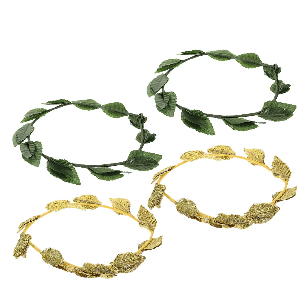 Набор из 4 штук: Золотисто-зеленые повязки на голову в виде листьев, греческие и римские головные уборы для свадеб, вечеринок, костюмированных мероприятий, карнавалов и ренессансных праздников
Набор из 4 штук: Золотисто-зеленые повязки на голову в виде листьев, греческие и римские головные уборы для свадеб, вечеринок, костюмированных мероприятий, карнавалов и ренессансных праздников