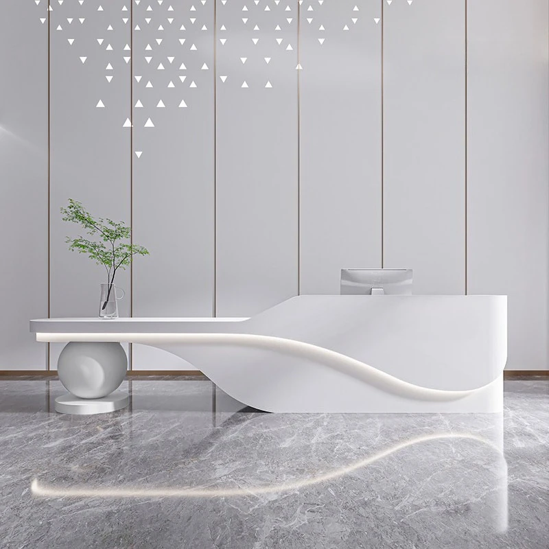 high-end company reception counter fashion storagemulti-scenario reception desk beauty salon empfangs theke office furniture
high-end company reception counter fashion storagemulti-scenario reception desk beauty salon empfangs theke office furniture