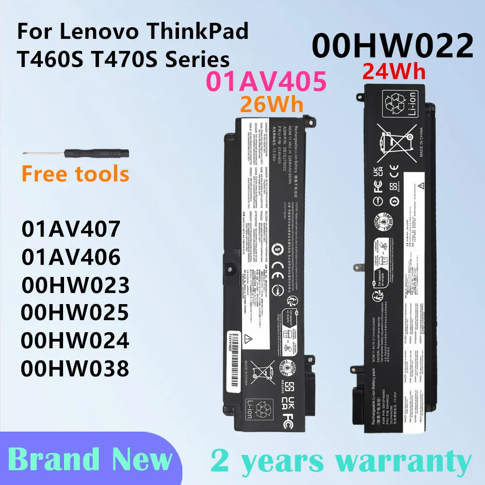 00HW022 00HW023 00HW025 00HW024 00HW038 Laptop Battery for Lenovo ThinkPad T460s T470s 01AV407 01AV406 01AV405
00HW022 00HW023 00HW025 00HW024 00HW038 Laptop Battery for Lenovo ThinkPad T460s T470s 01AV407 01AV406 01AV405
