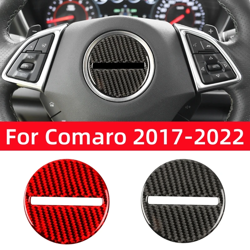 Real Carbon Fiber for Chevrolet Camaro 2017-2022 Accessories Interior Car Steering Wheel Panel Trim Cover Decorative Stickers
Real Carbon Fiber for Chevrolet Camaro 2017-2022 Accessories Interior Car Steering Wheel Panel Trim Cover Decorative Stickers