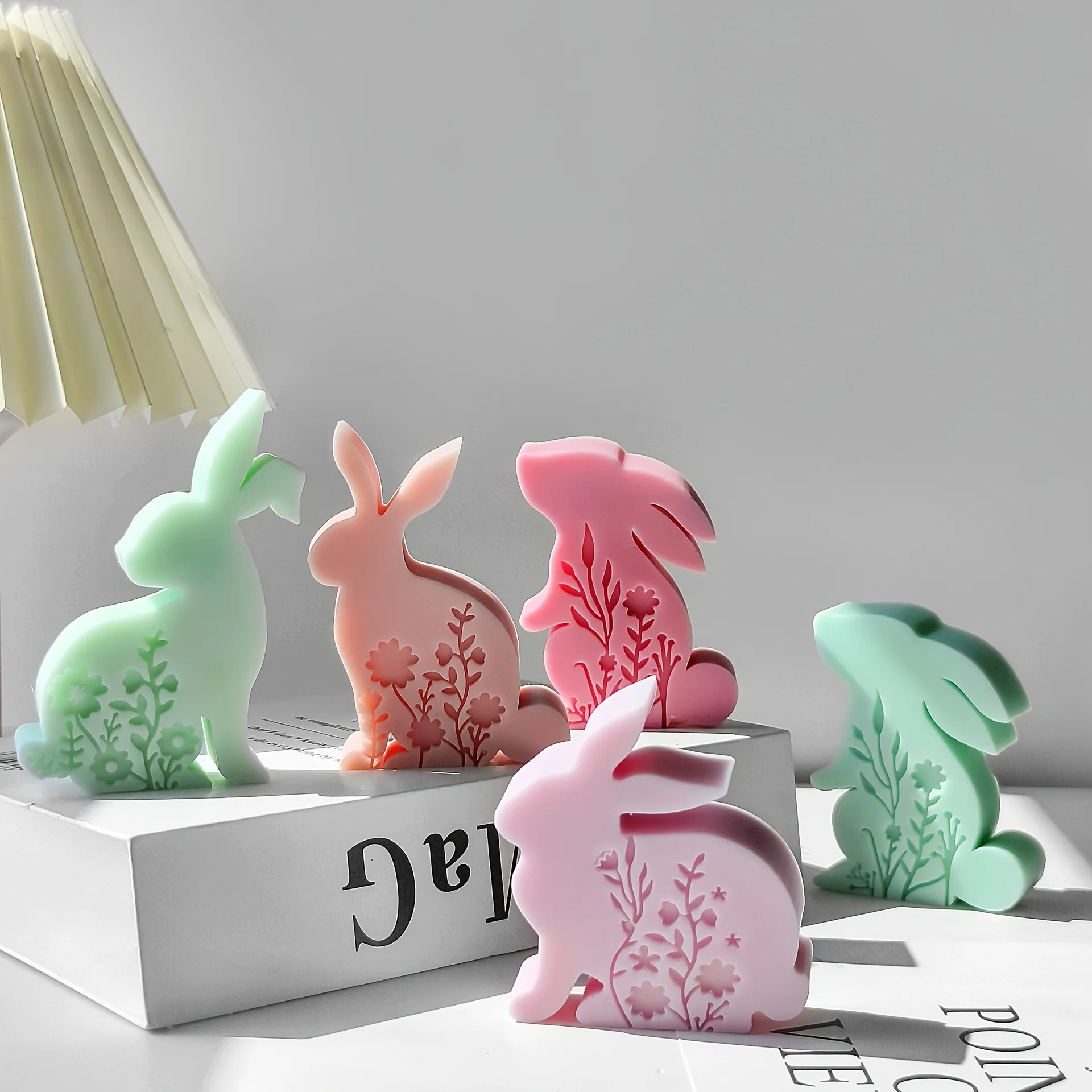 4pcs Resin Silicone Molds Easter Embossed Flower Bunny Decorative Silicone Mold Floral Bunny Candle Mold Embossed Flower Bunny
4pcs Resin Silicone Molds Easter Embossed Flower Bunny Decorative Silicone Mold Floral Bunny Candle Mold Embossed Flower Bunny