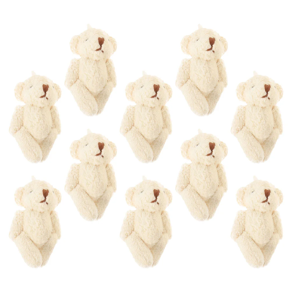 10 Pcs Pearl Velvet Bear Decor Plush Ornament Clothing Supplies Decorations Scarf DIY Accessories Garment Cotton Hat
10 Pcs Pearl Velvet Bear Decor Plush Ornament Clothing Supplies Decorations Scarf DIY Accessories Garment Cotton Hat