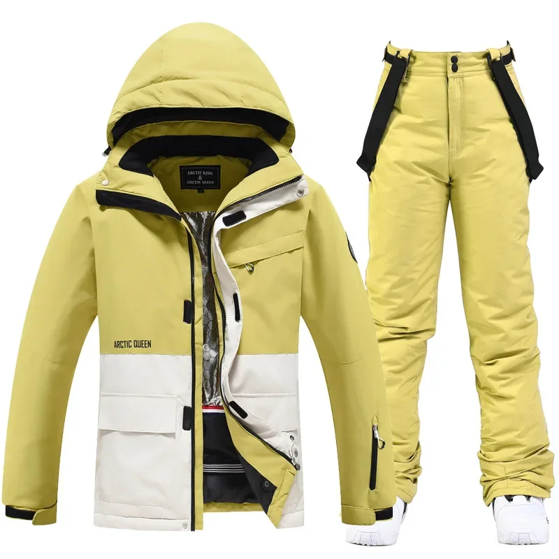 2025 New Ski Suit Women's Winter Outdoor Double Board Sports Loose Ski Suits Men's Wear Resistant Windproof Hooded Skiing Suit
2025 New Ski Suit Women's Winter Outdoor Double Board Sports Loose Ski Suits Men's Wear Resistant Windproof Hooded Skiing Suit