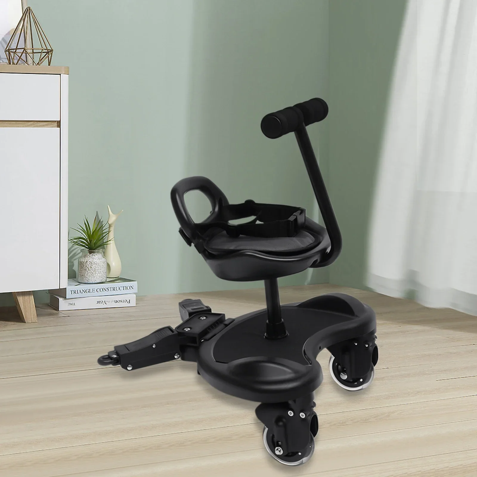 Universal 2-in-1 Stroller Board, Detachable Seat Standing Stroller Attachment, Portable Stroller Rider Board, Holds Up To 44lbs
Universal 2-in-1 Stroller Board, Detachable Seat Standing Stroller Attachment, Portable Stroller Rider Board, Holds Up To 44lbs