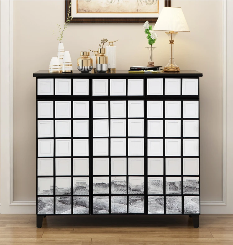 Fashionable and creative shoe cabinets, European style mirror furniture factory direct sales, customizable
Fashionable and creative shoe cabinets, European style mirror furniture factory direct sales, customizable