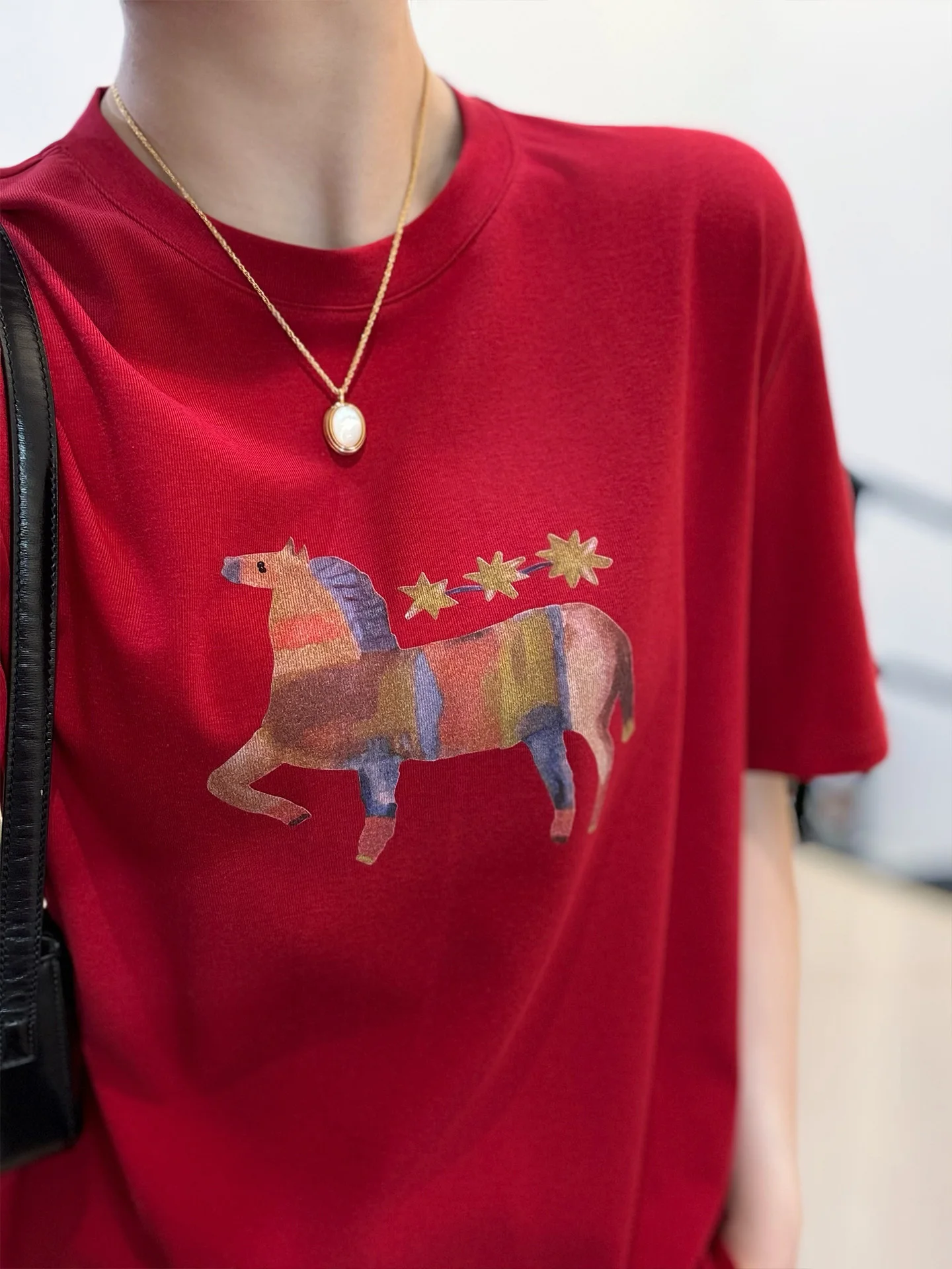 Pet Lovers Anonymous Year Luy Red Print Loose round Ne ort Sve T-irt Casual Sle Comfortable Cotton B...
Pet Lovers Anonymous Year Luy Red Print Loose round Ne ort Sve T-irt Casual Sle Comfortable Cotton B...