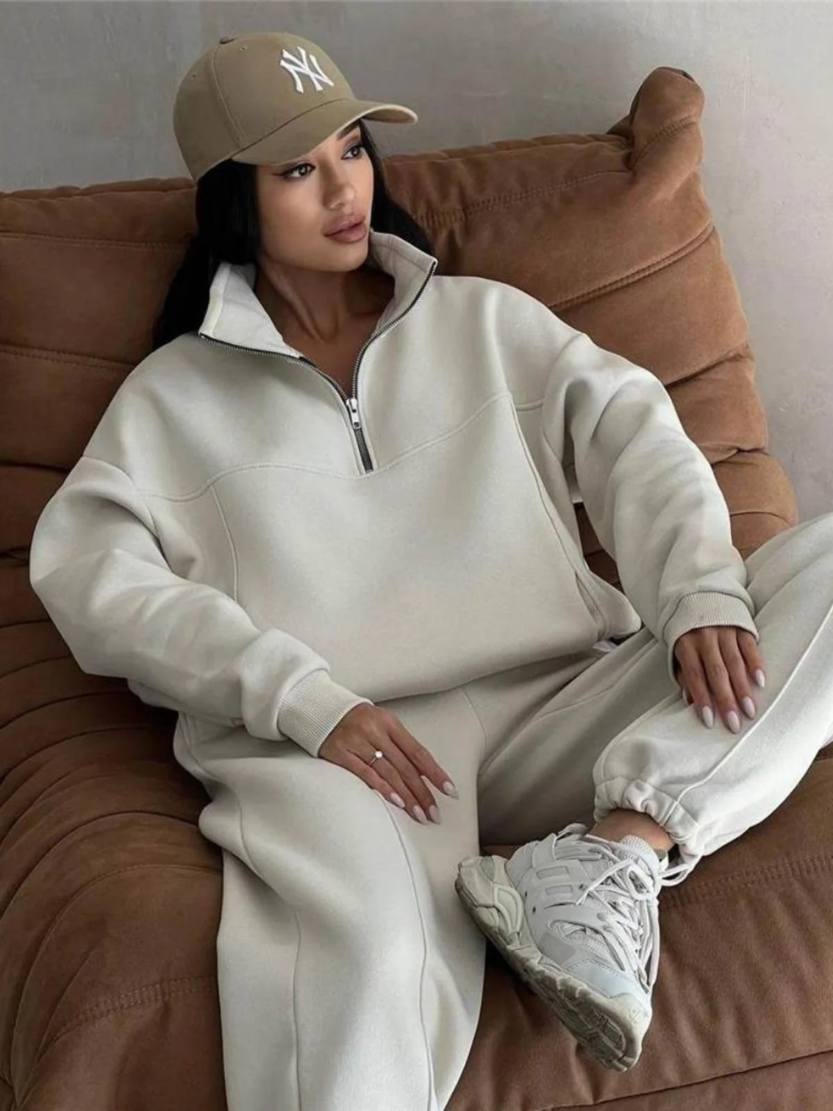 2024 New Casual Fashion Long Sweater Pants Set Two-Piece Set Polyester Long Sleeve Stand Collar Overhead Wear Spring Season
2024 New Casual Fashion Long Sweater Pants Set Two-Piece Set Polyester Long Sleeve Stand Collar Overhead Wear Spring Season
