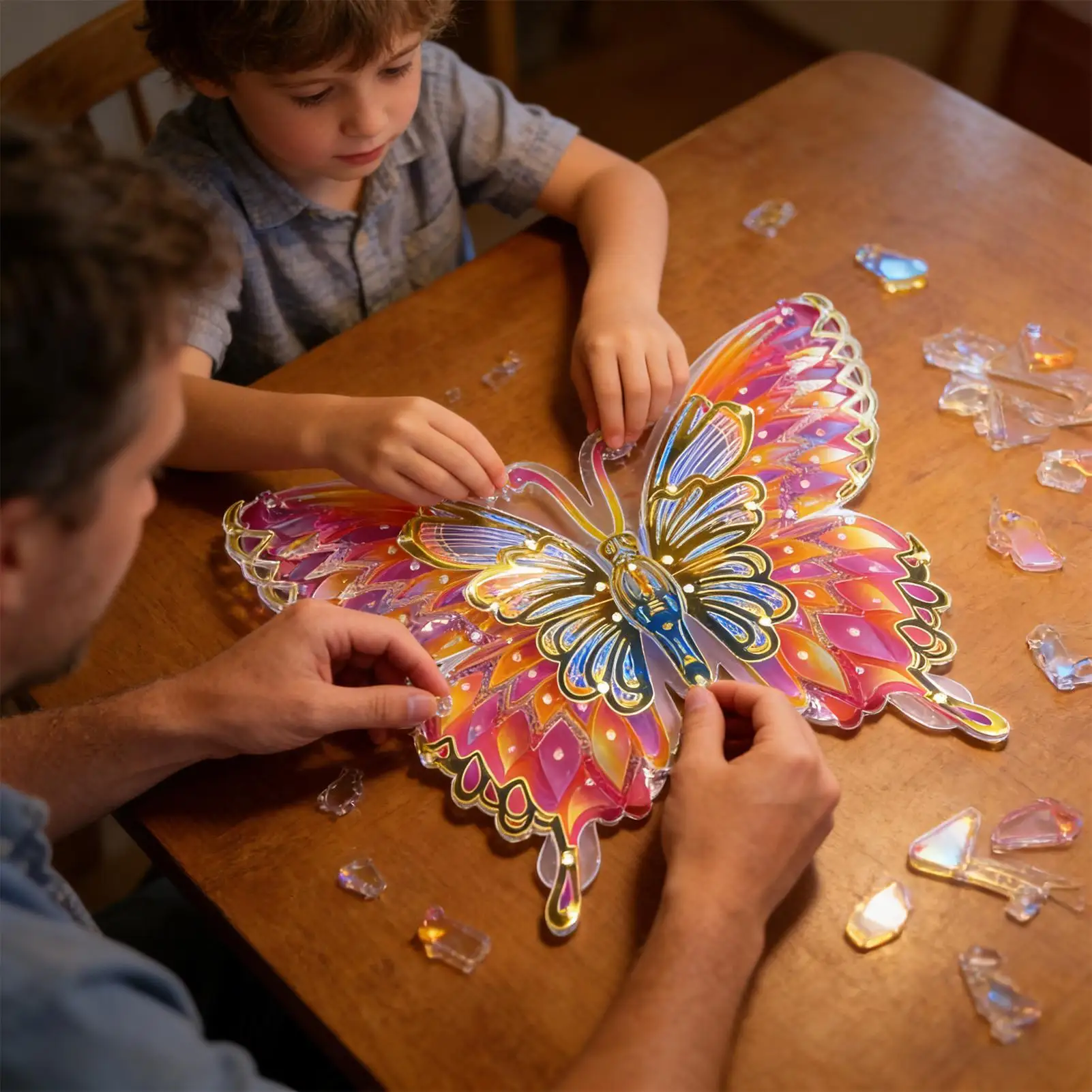 3D Butterfly Puzzle Acrylic Building Jigsaw Colorful Home Decor Art for Family Adults Home Office Party School Christmas
3D Butterfly Puzzle Acrylic Building Jigsaw Colorful Home Decor Art for Family Adults Home Office Party School Christmas